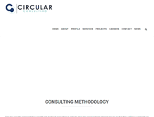Tablet Screenshot of circularconsultingllc.com